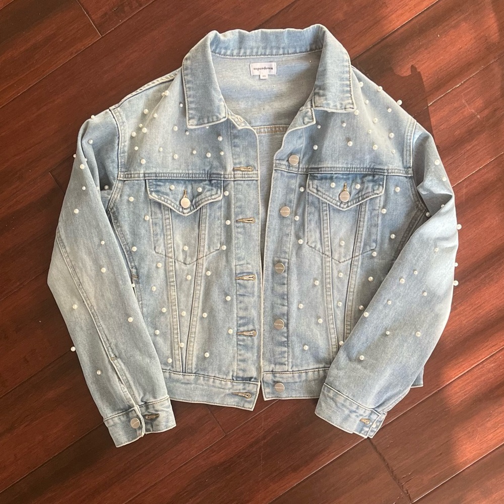 Superdown Pearl Denim Jacket
